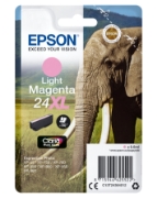 Picture of Epson Elephant Singlepack Light Magenta 24XL Claria Photo HD Ink