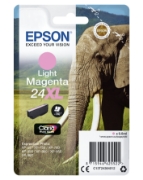 Picture of Epson Elephant Singlepack Light Magenta 24XL Claria Photo HD Ink