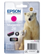 Picture of Epson Polar bear Singlepack Magenta 26 Claria Premium Ink