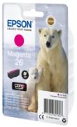 Picture of Epson Polar bear Singlepack Magenta 26 Claria Premium Ink