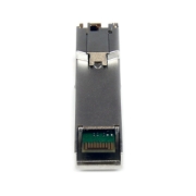Picture of StarTech.com Cisco SFP-GE-T Compatible SFP Transceiver Module - 10/100/1000BASE-TX~Cisco SFP-GE-T Compatible SFP Module - 1000BASE-T - SFP to RJ45 Cat6/Cat5e - 10/100/1000 Mbps - RJ-45 100m - Cisco IE3400, IE3300, IE3200