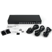 Picture of StarTech.com 8 Port 1U Rackmount DVI USB KVM Switch