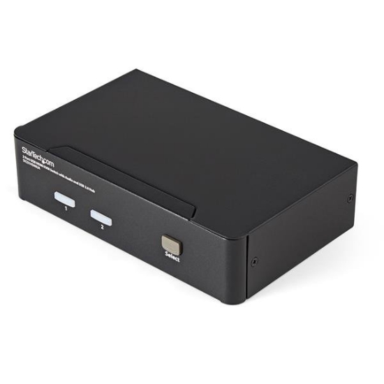 Picture of StarTech.com 2 Port USB HDMI KVM Switch with Audio and USB 2.0 Hub