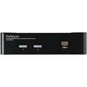Picture of StarTech.com 2 Port USB HDMI KVM Switch with Audio and USB 2.0 Hub