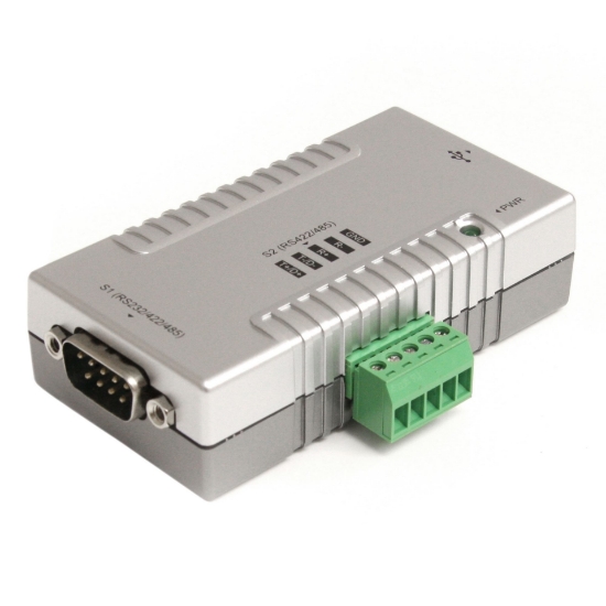 Picture of StarTech.com 2 Port USB to RS232 RS422 RS485 Serial Adapter with COM Retention
