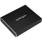 Picture of StarTech.com Dual-Slot Drive Enclosure for M.2 SATA SSDs - USB 3.1 (10Gbps) - RAID