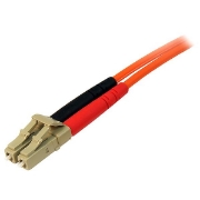 Picture of StarTech.com 15m Fiber Optic Cable - Multimode Duplex 50/125 - LSZH Fiber Jumper Cord - LC/LC