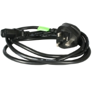 Picture of StarTech.com 6ft (1.8m) UK Computer Power Cable, 18AWG, BS 1363 to C13, 10A 250V, Black Replacement AC Power Cord, Kettle Lead / UK Power Cord, PC Power Supply Cable, TV/Monitor Power Cable