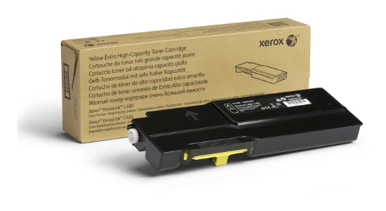Picture of Xerox Genuine ® VersaLink® C400 Color Printer​/​C405 Color Multifunction Printer Yellow Extra High capacity Toner Cartridge (8000 Pages) - 106R03529