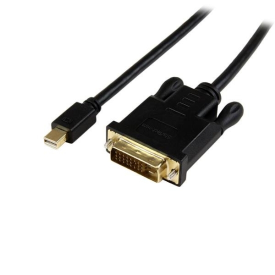 Picture of StarTech.com 6ft (1.8m) Mini DisplayPort to DVI Cable - Active Mini DP to DVI Adapter Cable - 1080p Video - mDP 1.2 to DVI-D Single Link - mDP or Thunderbolt 1/2 Mac/PC to DVI Monitor