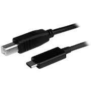 Picture of StarTech.com USB-C to USB-B Cable - M/M - 1m (3ft) - USB 2.0