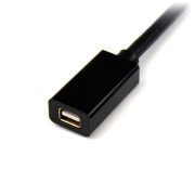 Picture of StarTech.com 6ft (2m) Mini DisplayPort Extension Cable - 4K x 2K Video - Mini DisplayPort Male to Female Extension Cord - mDP 1.2 Extender Cable - Works with Mini DP or Thunderbolt 2 Mac/PC