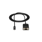 Picture of StarTech.com 6ft/2m USB C to VGA Cable - 1920x1200/1080p USB Type C to VGA Video Active Adapter Cable - Thunderbolt 3 Compatible - Laptop to VGA Monitor/Projector - DP Alt Mode HBR2