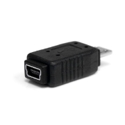 Picture of StarTech.com Micro USB to Mini USB 2.0 Adapter M/F