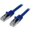 Image de StarTech.com Câble réseau Cat6 blindé SFTP sans crochet de 1 m - Cordon Ethernet RJ45 anti-accroc - M/M - Bleu