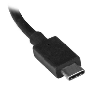 Picture of StarTech.com USB-C to Dual DisplayPort 1.2 Adapter, USB Type-C Multi-Monitor MST Hub, Dual 4K 30Hz/1080p 60Hz DP Laptop Display Extender / Splitter, Extra-Long Built-In Cable - Windows Only