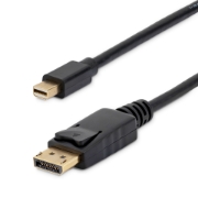 Picture of StarTech.com 10ft (3m) Mini DisplayPort to DisplayPort 1.2 Cable - 4K x 2K UHD Mini DisplayPort to DisplayPort Adapter Cable - Mini DP to DP Cable for Monitor - mDP to DP Converter Cord