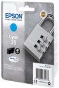 Picture of Epson Padlock Singlepack Cyan 35 DURABrite Ultra Ink