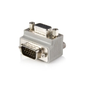 Picture of StarTech.com Right Angle VGA to VGA Cable Adapter Type 1 - M/F