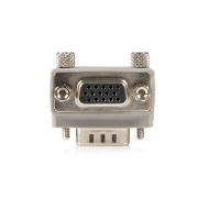 Picture of StarTech.com Right Angle VGA to VGA Cable Adapter Type 1 - M/F