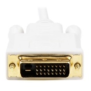 Picture of StarTech.com 6 ft Mini DisplayPort to DVI Adapter Converter Cable – Mini DP to DVI 1920x1200 - White