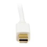 Picture of StarTech.com 6 ft Mini DisplayPort to DVI Adapter Converter Cable – Mini DP to DVI 1920x1200 - White