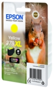 Picture of Epson Squirrel Singlepack Yellow 378XL Claria Photo HD Ink