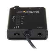 Picture of StarTech.com USB Stereo Audio Adapter External Sound Card with SPDIF Digital Audio and Stereo Mic