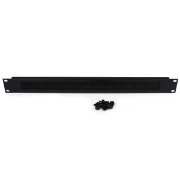 Picture of StarTech.com 1U Brush Strip Horizontal Server Rack Cable Management Panel