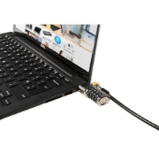 Picture of DELL 461-AAEU cable lock Black, Stainless steel 1.8 m