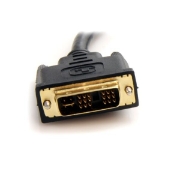 Picture of StarTech.com 1 ft DVI-I Analog to 2x VGA Video Splitter Cable - M/F