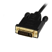 Picture of StarTech.com 3ft (1m) DisplayPort to DVI Cable - 1080p Video - Active DisplayPort to DVI Adapter Cable - DisplayPort to DVI-D Cable Converter Single Link - DP 1.2 to DVI Monitor Cable