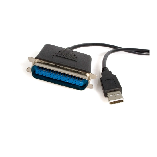 Picture of StarTech.com 6 ft USB to Parallel Printer Adapter - M/M