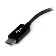 Picture of StarTech.com 5in Micro USB to USB OTG Host Adapter M/F