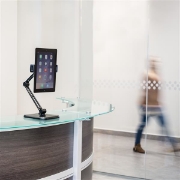 Picture of StarTech.com Adjustable Tablet Stand with Arm - Pivoting - Wall-Mountable