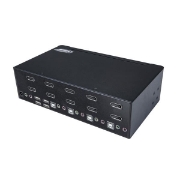 Picture of StarTech.com 4-Port Dual DisplayPort KVM Switch - 4K 60Hz