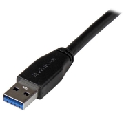 Picture of StarTech.com Active USB 3.0 USB-A to USB-B Cable - M/M - 5m (15ft)