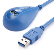 Picture of StarTech.com 5 ft Desktop SuperSpeed USB 3.0 Extension Cable - A to A M/F