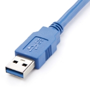 Picture of StarTech.com 5 ft Desktop SuperSpeed USB 3.0 Extension Cable - A to A M/F