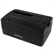 Picture of StarTech.com Single Bay USB 3.1 to SATA Hard Drive Docking Station, USB 3.1 (10 Gbps) Hard Drive Dock, External 2.5/3.5" SATA III HDD/SSD Docking Station, Top-Loading Hard Drive Bay