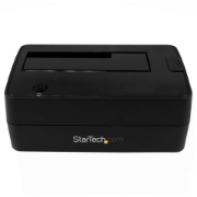 Picture of StarTech.com Single Bay USB 3.1 to SATA Hard Drive Docking Station, USB 3.1 (10 Gbps) Hard Drive Dock, External 2.5/3.5" SATA III HDD/SSD Docking Station, Top-Loading Hard Drive Bay