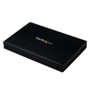 Picture of StarTech.com 2.5in Aluminum USB 3.0 External SATA III SSD Hard Drive Enclosure with UASP for SATA 6 Gbps – Portable External HDD