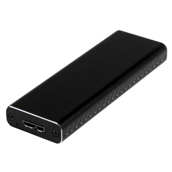 Picture of StarTech.com M.2 SSD Enclosure for M.2 SATA SSDs - USB 3.0 (5Gbps) with UASP