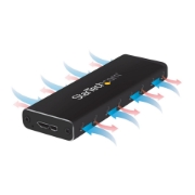 Picture of StarTech.com M.2 SSD Enclosure for M.2 SATA SSDs - USB 3.0 (5Gbps) with UASP
