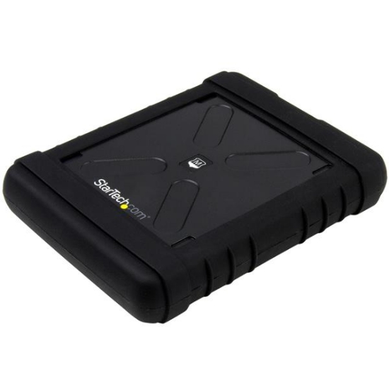 Picture of StarTech.com Rugged Hard Drive Enclosure - USB 3.0 to 2.5in SATA 6Gbps HDD or SSD - UASP