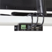 Picture of StarTech.com 4-Port USB 2.0 Hub - Metal Industrial USB-A Hub - Din Rail, Wall or Desk Mountable USB Data Hub - TAA Compliant USB Expander Hub