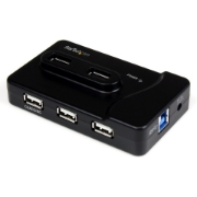 Picture of StarTech.com 6 Port USB 3.0 / USB 2.0 Combo Hub with 2A Charging Port – 2x USB 3.0 & 4x USB 2.0