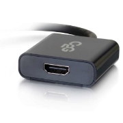 Picture of C2G Mini DisplayPort to HDMI Active Adapter Converter 4K UHD - Black