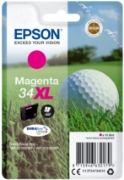Picture of Epson Golf ball Singlepack Magenta 34XL DURABrite Ultra Ink