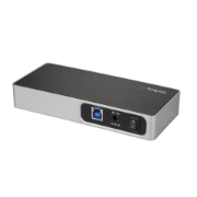 Picture of StarTech.com 7 Port USB C Hub with Fast Charge Port - USB-C to 5x USB-A 2x USB-C (USB 3.0 SuperSpeed 5Gbps) - Self Powered USB 3.2 Gen 1 Type-C Hub w/ Power Adapter - Desktop/Laptop Hub
